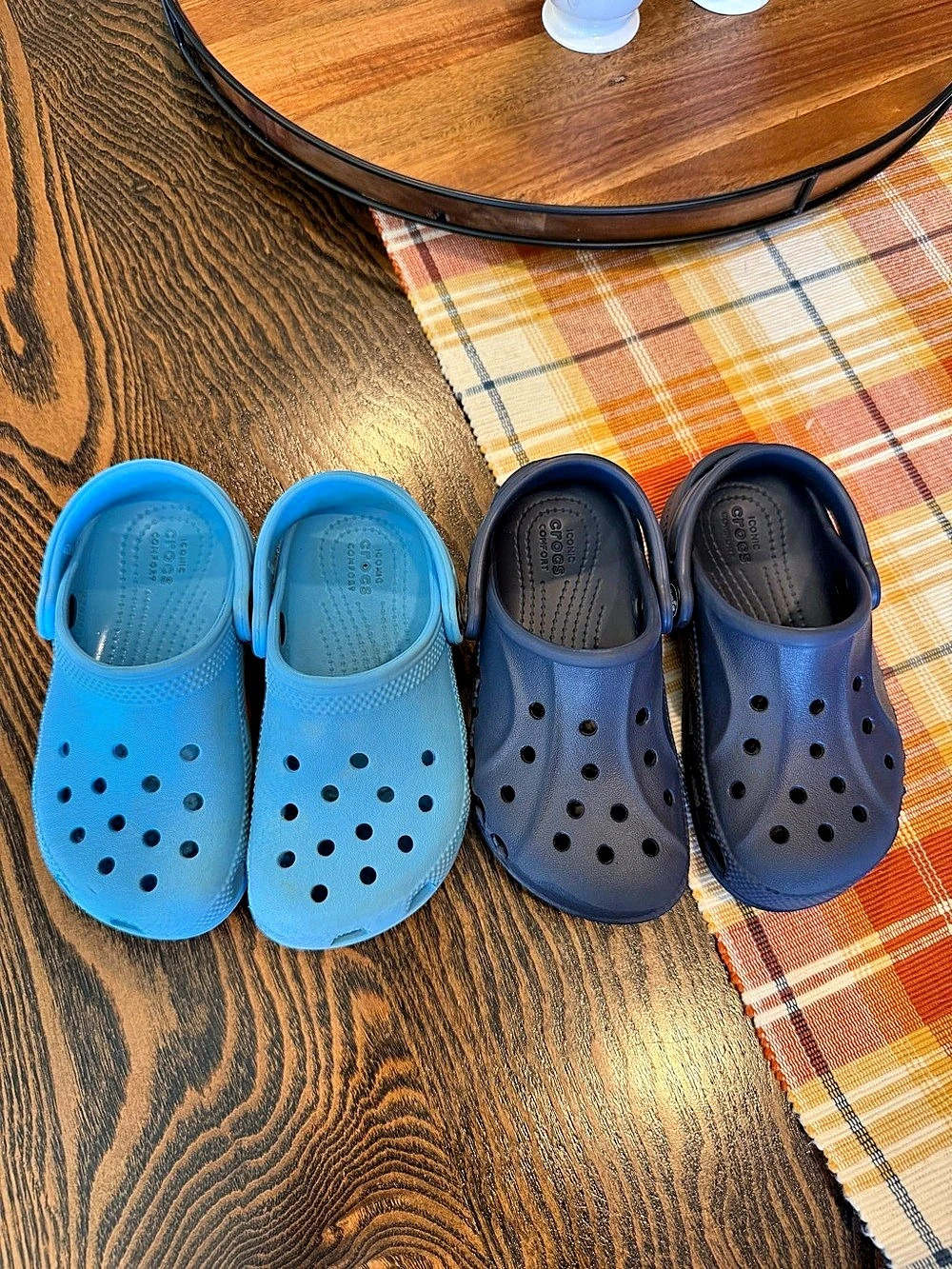 Crocs Kids Classic Clog Blue & Navy Blue